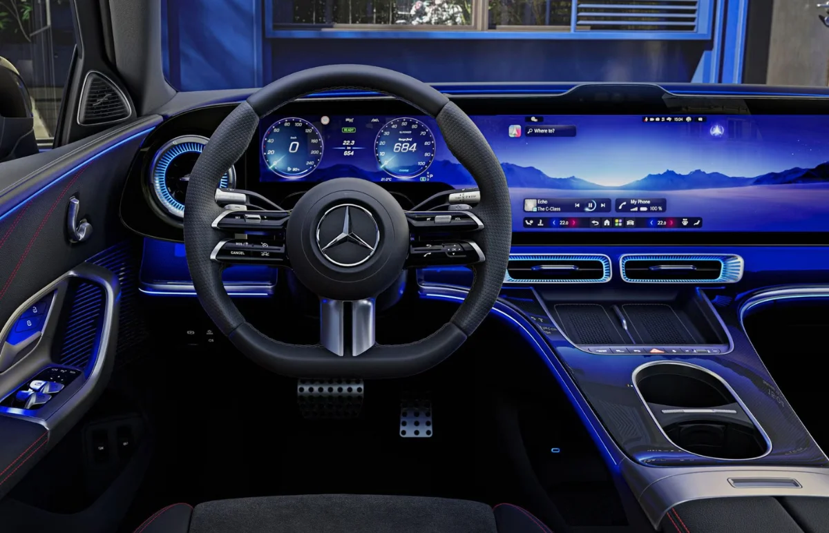 Mercedes C-Class EV Interior